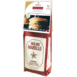 Gluten -harina libre de sorgo blanco fino